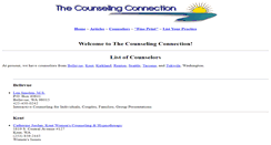 Desktop Screenshot of counselingconnect.com